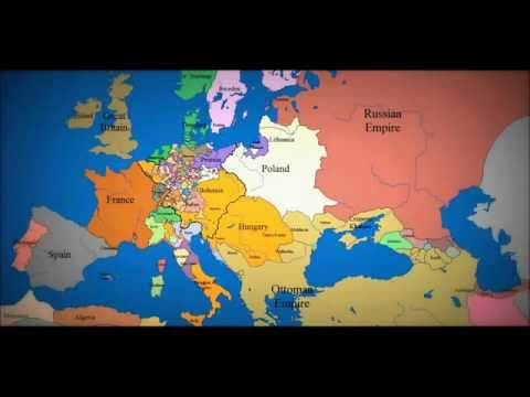 Ο χάρτης της Ευρώπης από το 1000 μ.Χ. μέχρι σήμερα